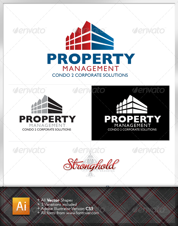 Property Manager Logo - Buildings Logo Templates