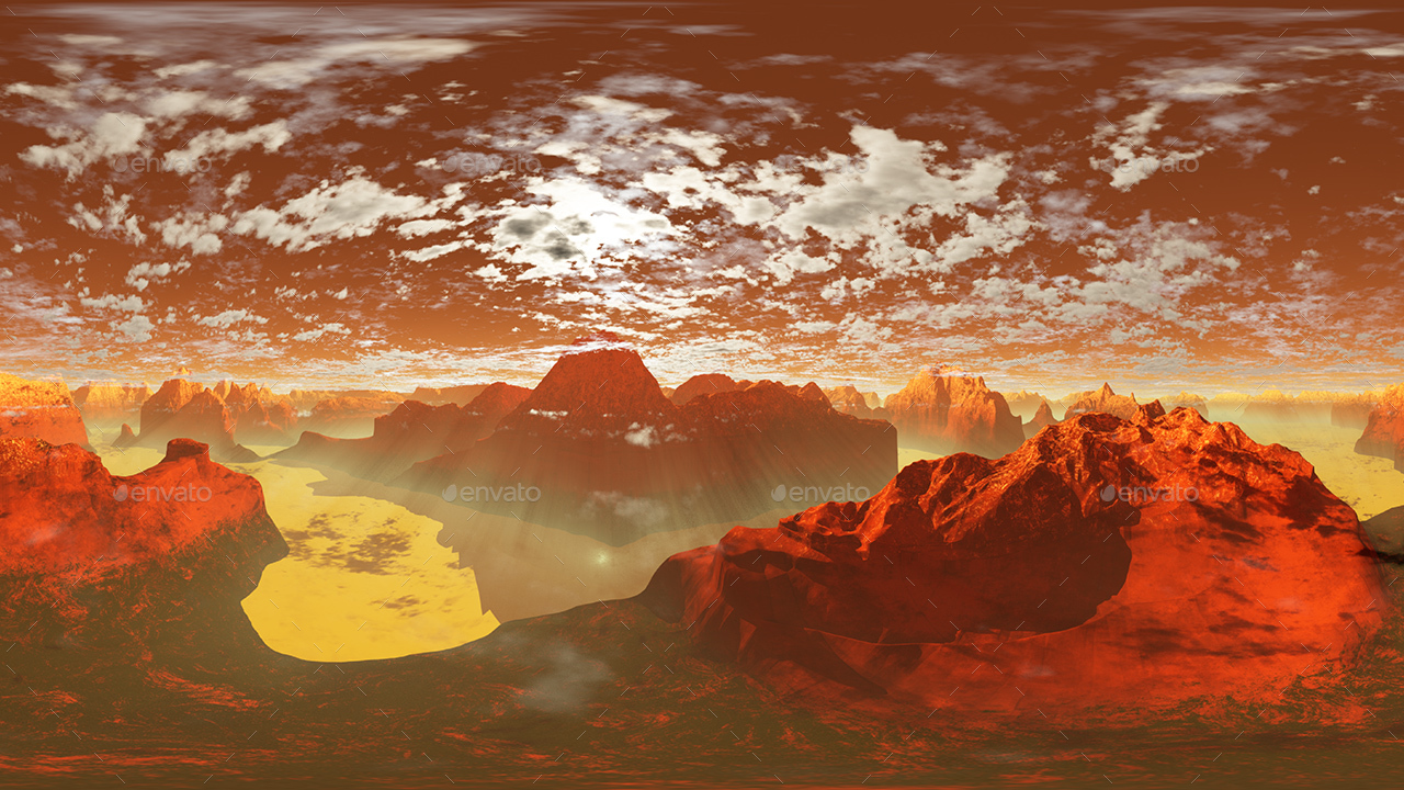 HDR Lava Skies by 7030-Artwork | 3DOcean
