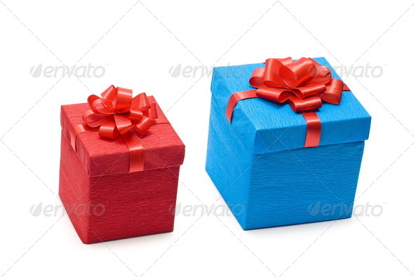 Gift boxes - Stock Photo - Images