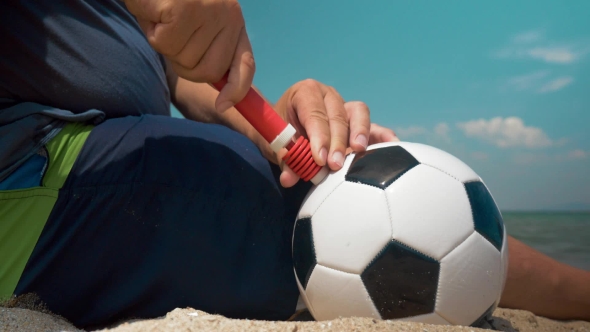 Pumping a Football Ball alt