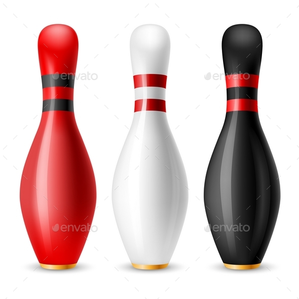 Bowling Skittles - Sports/Activity Conceptual