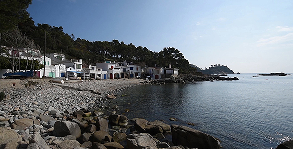 Mediterranean Little Rock Beach