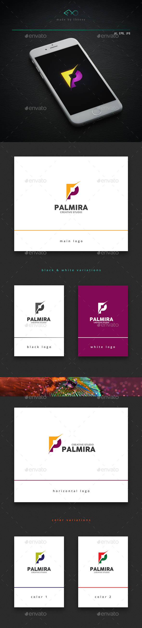 Palmira - Letters Logo Templates