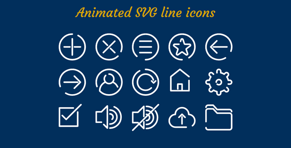 Animated SVG line - CodeCanyon 15670132