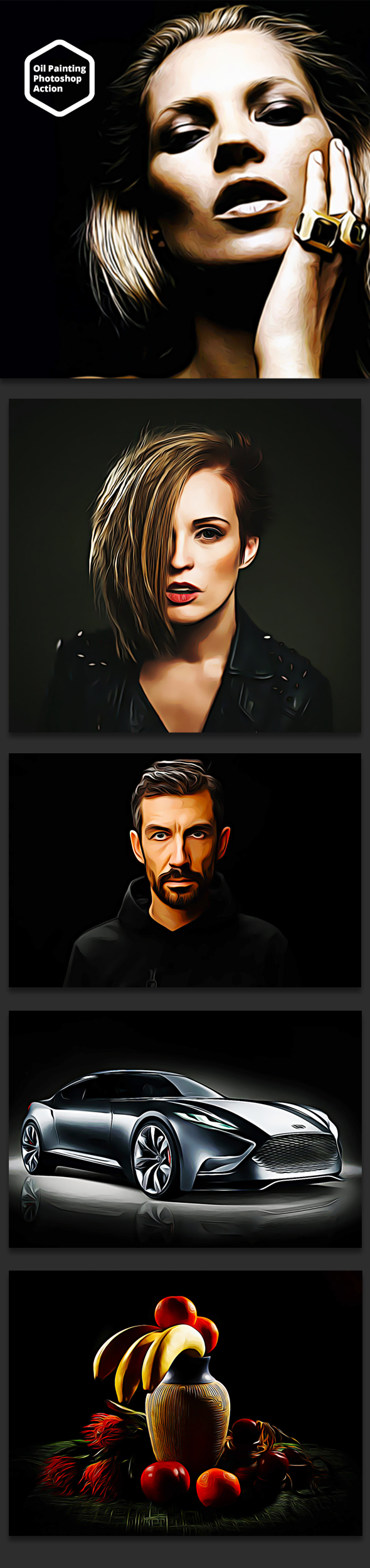 Oil Painting Action - Photo Effects Actions