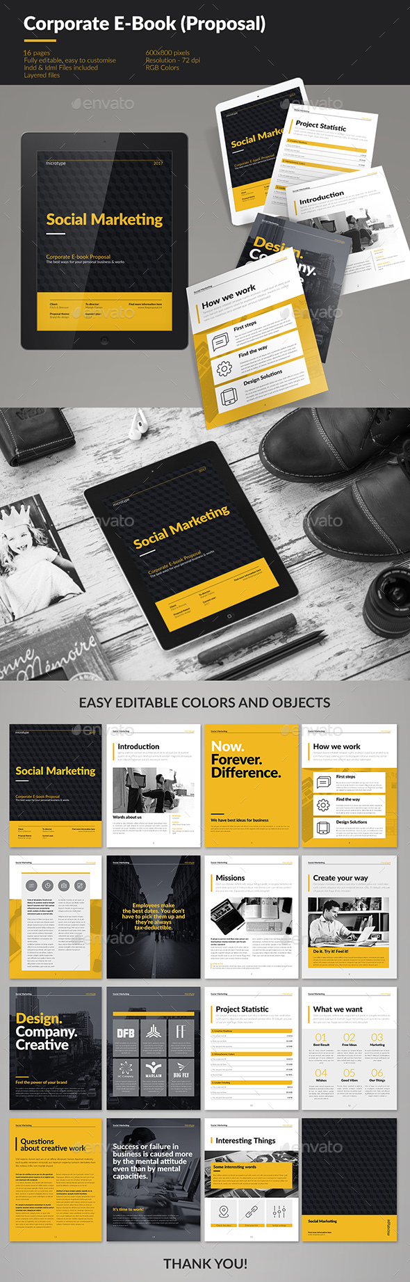 Corporate E-book Template - Digital Magazines ePublishing