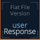 userResponse Flat File User Control System - CodeCanyon Item for Sale