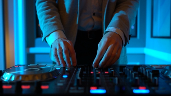 Dj Hands On Equipment Deck  alt