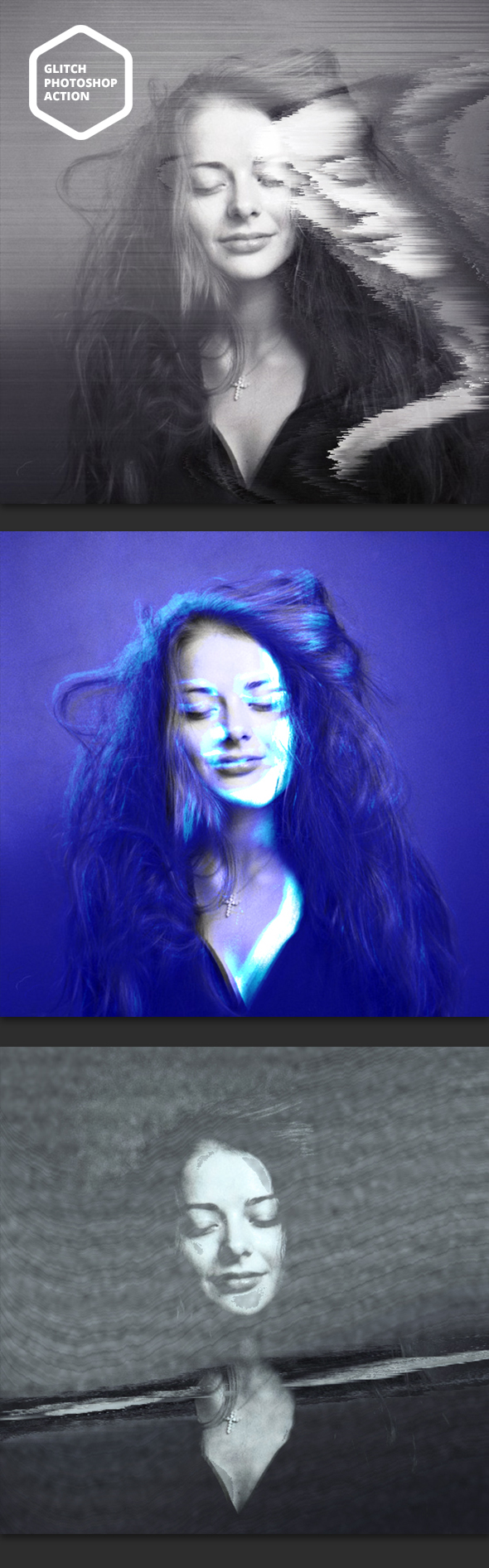 Glitch Action - Photo Effects Actions