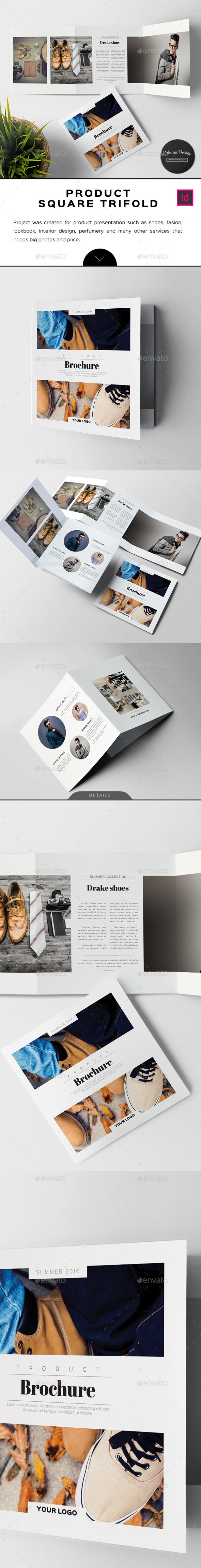 Product Square Trifold - Informational Brochures
