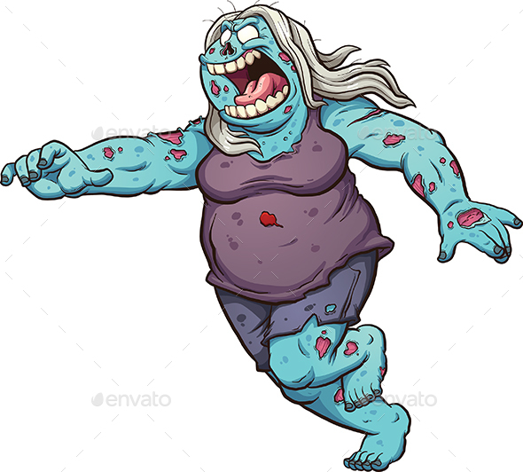 Cartoon Zombie - Monsters Characters