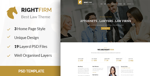 RIGHTFIRM - LawBusiness - ThemeForest 15678533