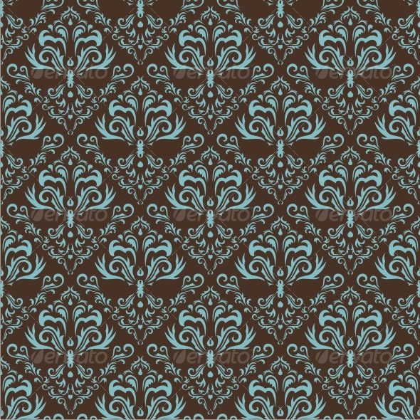 Seamless floral background - Backgrounds Decorative