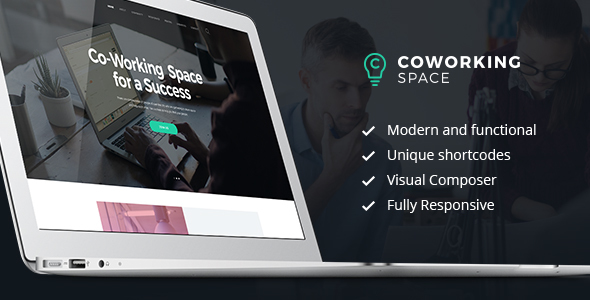 Coworking - Open Office & Creative Space WP Theme - Business Corporate