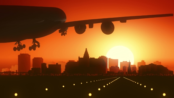 Saskatoon Skyline Sunrise Landing alt