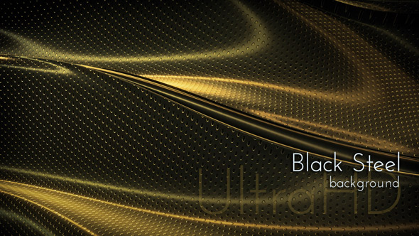 Black Steel Background by cinema4design | VideoHive