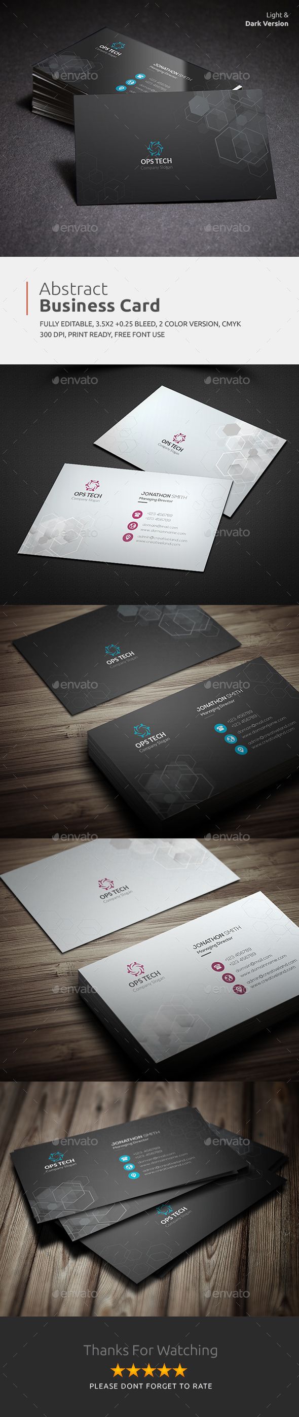 Business Card - Business Cards Print Templates