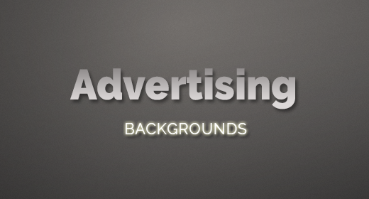 Advertising Backgrounds