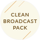 Clean Broadcast Pack - VideoHive Item for Sale