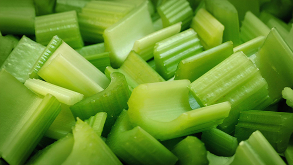 Celery Pieces Rotating alt