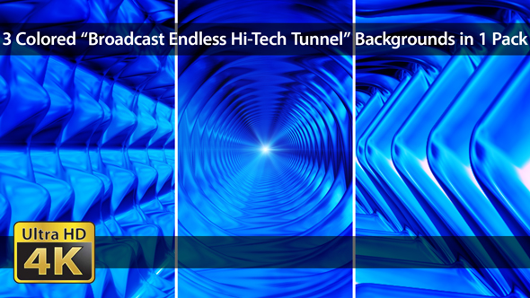 Broadcast Endless Hi-Tech Tunnel - Pack 03