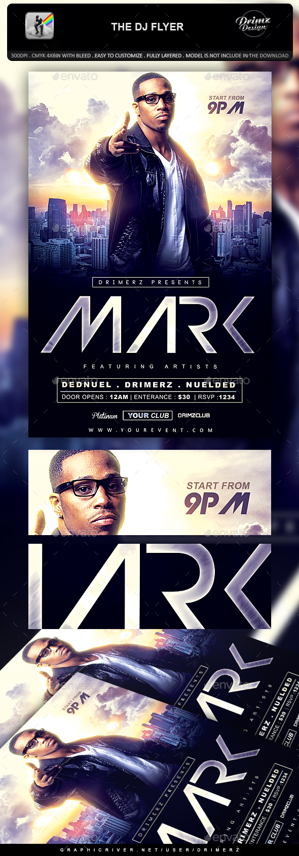 The DJ Flyer - Events Flyers