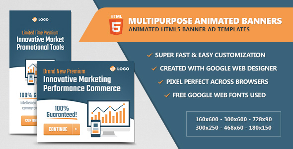 Multipurpose Animated HTML5 - CodeCanyon 15696674