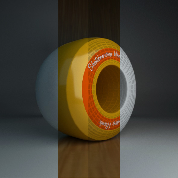 Skateboard Wheel - 3Docean 15696874