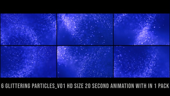 Glittering Particles Pack Blue V01 alt