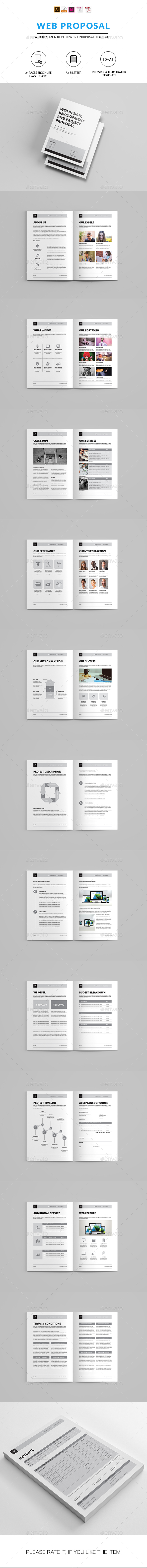 Minimal Proposal Template - Proposals & Invoices Stationery