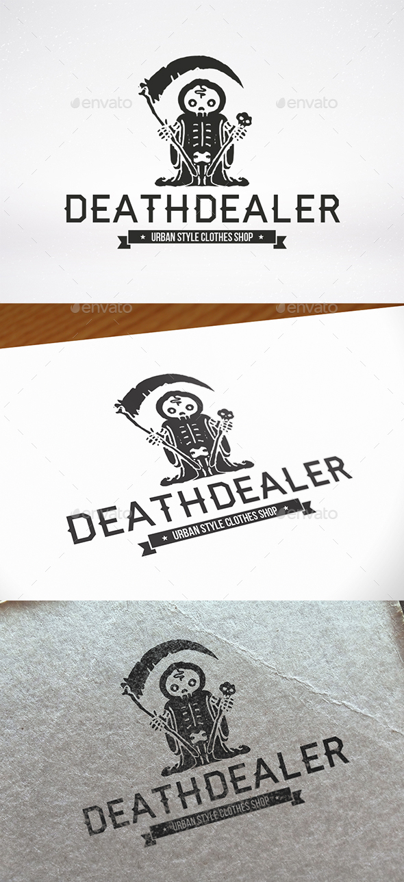Death Dealer Logo Template - Humans Logo Templates