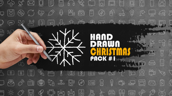 Hand Drawn Christmas Pack 1