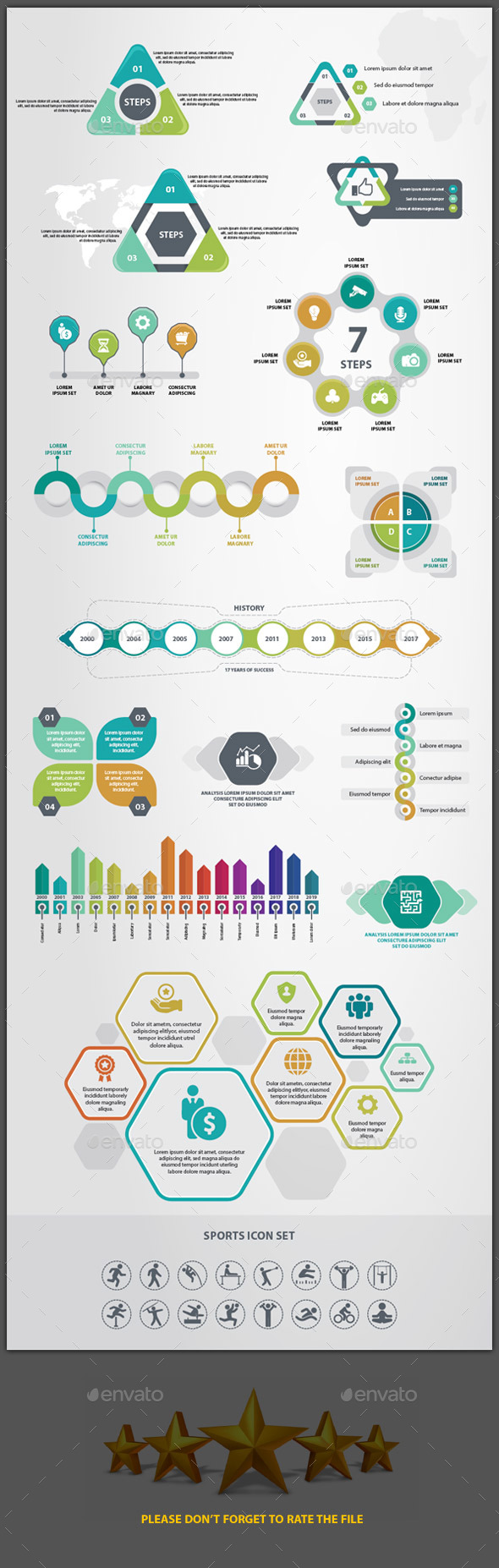 Infographics (Charts and Icons) - Infographics