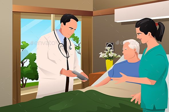Doctor Talking to His Patient - Health/Medicine Conceptual