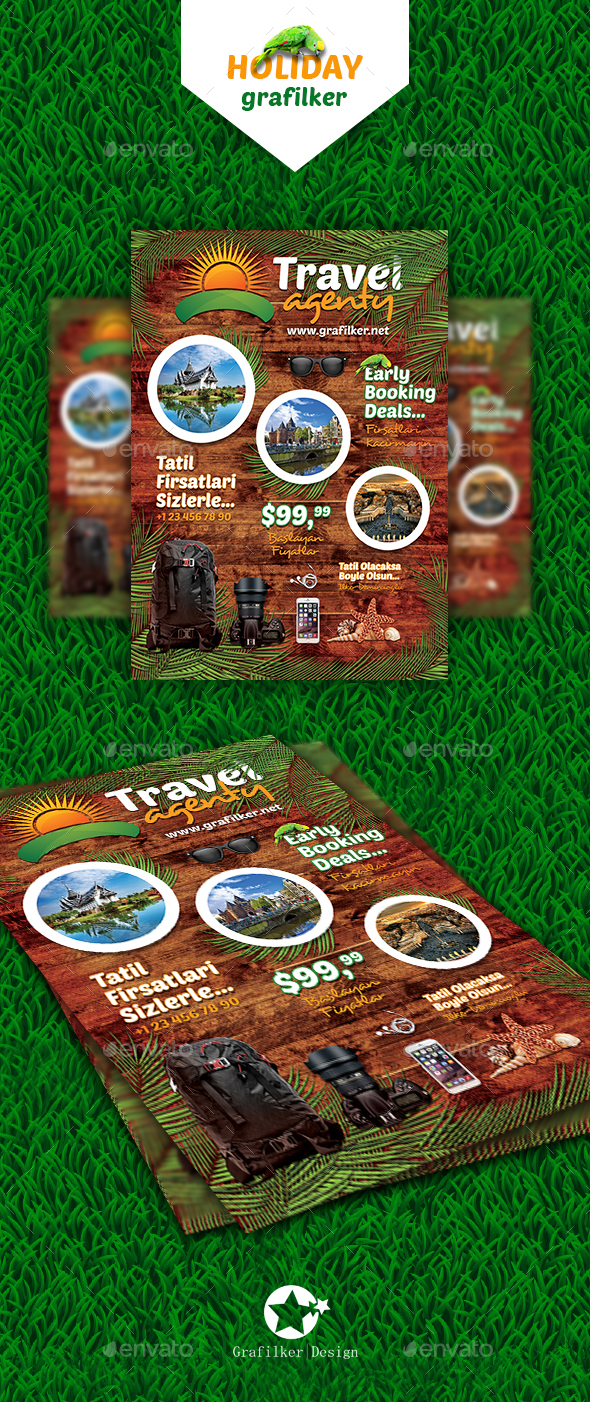 Travel Agenty Flyer Templates - Corporate Flyers
