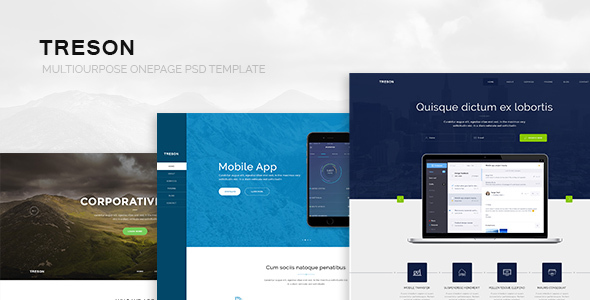 Treson - One - ThemeForest 15707708