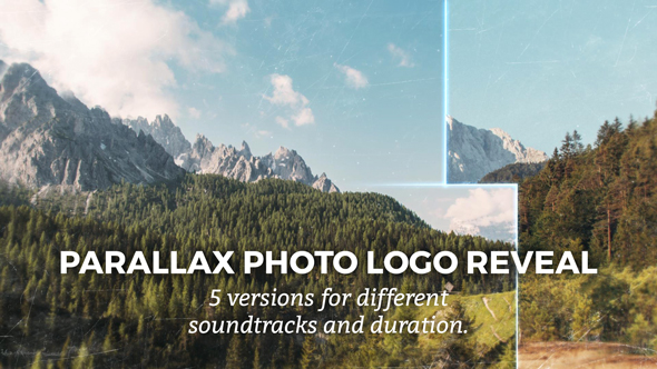 Parallax Photo Logo Reveal