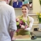 Florist Woman With Flowers And Man At Flower Shop 2 - VideoHive Item for Sale
