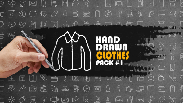 Hand Drawn Clothes Pack 1