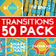 50 Transitions Pack with Opener - VideoHive Item for Sale