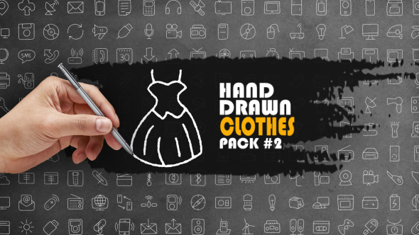 Hand Drawn Clothes Pack 2