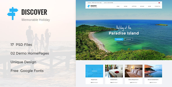 DISCOVER -Countryside Hotel - ThemeForest 15175500