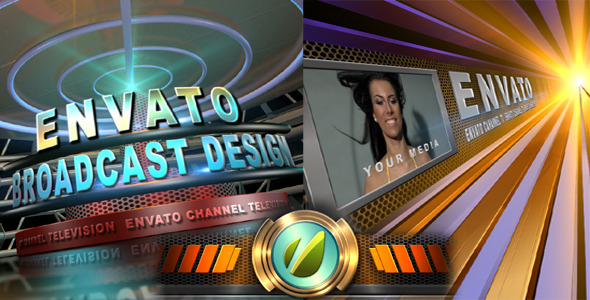 Broadcast Design TV - VideoHive 1570497