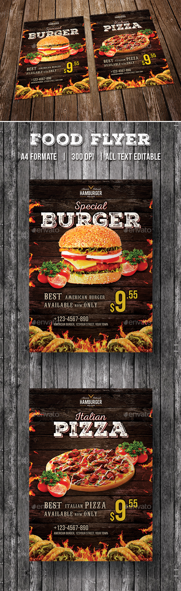 Food Flyer - Restaurant Flyers