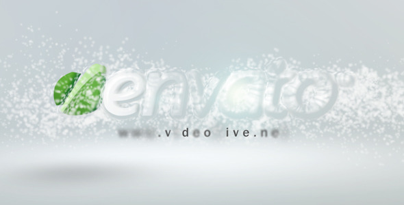 Particle freeze Logo - VideoHive 1570754