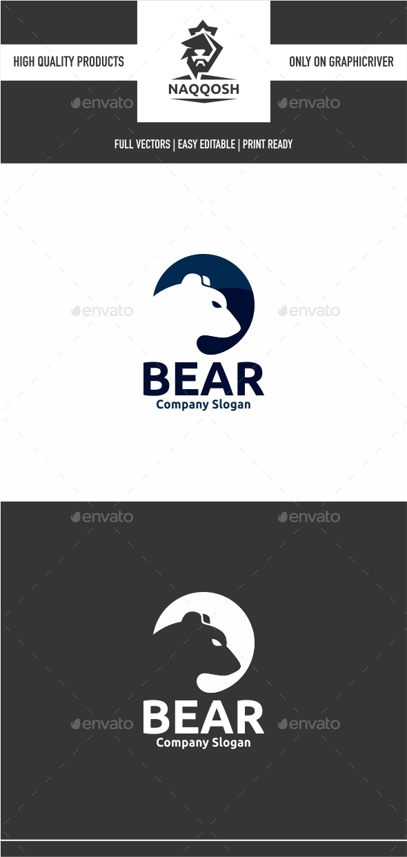 Bear - Animals Logo Templates