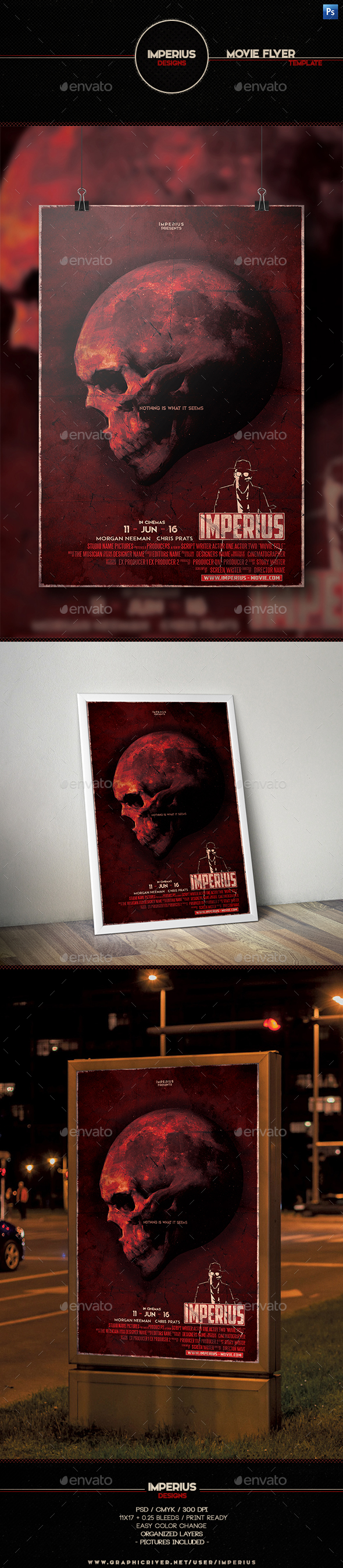 Imperius Movie Flyer - Miscellaneous Events