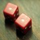 Two Red Dice Roll a Pair of Ones - VideoHive Item for Sale