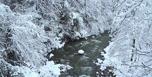 River in the Winter  alt