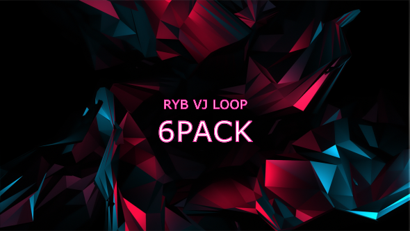 RYB color VJ Loop Vol.3